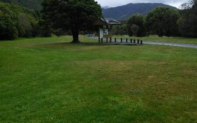 Otaki Forks Campsite Freedom/Basic Camp New Zealand